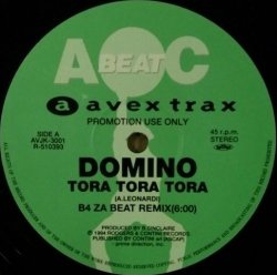 画像1: Domino / Tora Tora Tora (B4 Za Beat Remix) Roxanne / Super Sex Symbol (B4 Za Beat Remix) King & Queen / Para Para (AVJK-3001)【中古レコード】2501