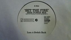 画像5: $ Lora & Swich Back / Set The Fire (High Power Mix) Satoko Shimizu & Swich Back (Middle Power Mix) 希少 (DH 1081)【中古レコード】2931-1-1