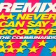 $ The Communards / Never Can Say Goodbye (Remix) UK (LONXR 158)【中古レコード】2932-1-1