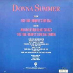 画像2: Donna Summer / This Time I Know It's For Real (2 57779-0) EU【中古レコード】2757D