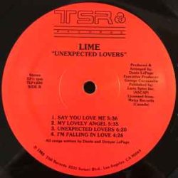 画像2: $ Lime / Unexpected Lovers (TLP1220) LP, Album (US)【中古レコード】Y5-3F店