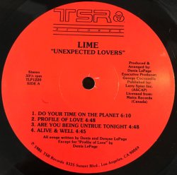 画像1: $ Lime / Unexpected Lovers (TLP1220) LP, Album (US)【中古レコード】Y5-3F店