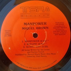 画像1: $ Miquel Brown – Manpower (TLP1226) LP, Album (US) He's A Saint, He's A Sinner (So Many Men)【中古レコード】Y6-3F店