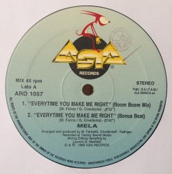 画像1: Mela / Everytime You Make Me Right (ARD 1057)【中古レコード】1733B ★ 穴傷ノイズ
