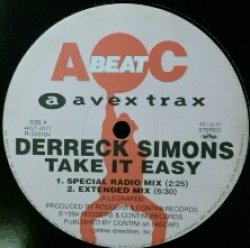 画像1: $ Derreck Simons / Take It Easy * Valentina / I Know (AVJT-2277) 【中古レコード】1127B 