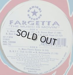 画像1: FARGETTA / THE MUSIC IS MOVIN'  【中古レコード】1411一枚