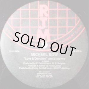 画像: Michael Bow / Love & Devotion 【中古レコード】1581 一枚 完売