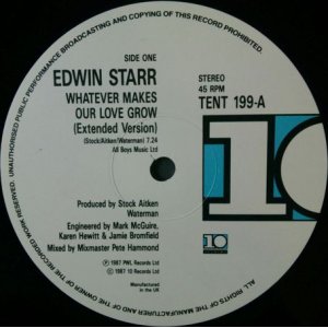 画像: Edwin Starr / Whatever Makes Our Love Grow 【中古レコード】1567一枚