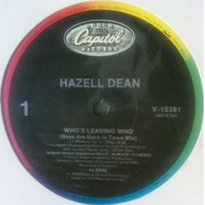 画像: Hazell Dean / Who's Leaving Who 【中古レコード】1598 一枚