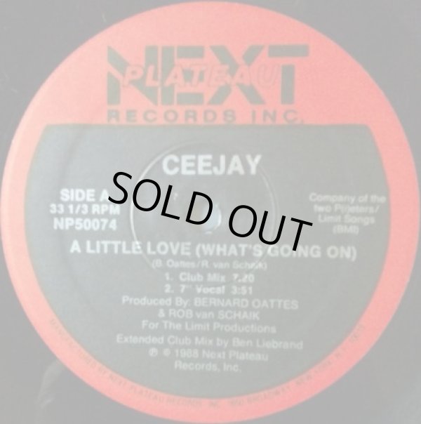 画像1: Ceejay / A Little Love (What's Going On) NP50074 (US) 【中古レコード】1601 一枚　完売