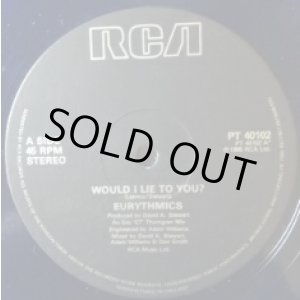 画像: Eurythmics / Would I Lie To You?  【中古レコード】1990 ★ UK