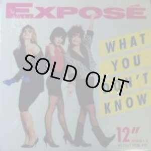 画像: Exposé / What You Don't Know (AD1-9837) Expose【中古レコード】2061 ★