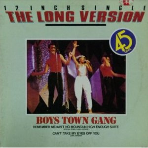 画像: Boys Town Gang ‎/ Can't Take My Eyes Off You  (Long Version) 【中古レコード】 2277