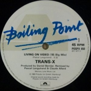 画像: Trans-X / Living On Video ('85 Big Mix) UK (811 977-1)【中古レコード】 2384