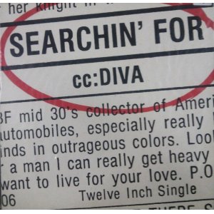 画像: cc: DIVA ‎/ Searchin' For 【中古レコード】2688