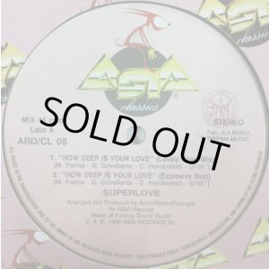 画像: Superlove ‎ / Alpha Town ‎/ How Deep Is Your Love / Japan Japan 【中古レコード】2723