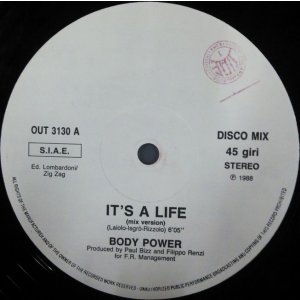 画像: Body Power ‎/ It's A Life 【中古レコード】2761 管理