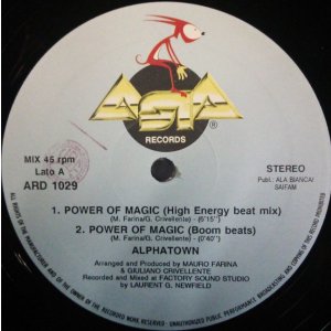 画像: Alpha Town / Power Of Magic (ARD 1029)【中古レコード】 2796-2 注意 完売
