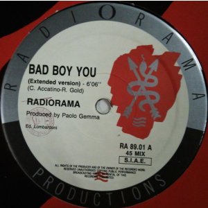 画像: Radiorama ‎/ Bad Boy You (RA 89.01)【中古レコード】 2871