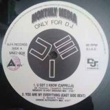 画像: $ Monthly Media - Only For D.J. (MMJ 008) プロモ盤 (Alfa) Cappella / U Got 2 Know (Midi Wave Remix) YYY475-5032-1-1