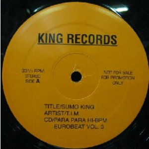 画像: $ T.I.M. / SUMO KING * LOVE & DANCE / Hi-BPM Eurobeat 3 (---) 【中古レコード】YYY102-1678-20-40 後程済