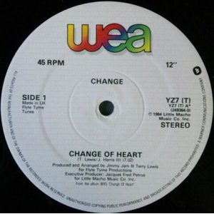 画像: Change / Change Of Heart  【中古レコード】1527一枚 