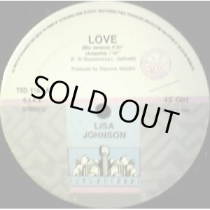 画像: Lisa Johnson / Love (穴ジャケ) 【中古レコード】1024