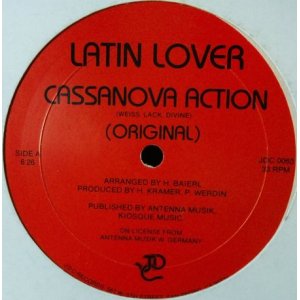 画像: Latin Lover / Cassanova Action 【中古レコード】1438一枚