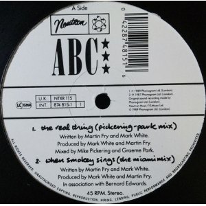 画像: ABC / The Real Thing (The Remix EP) 【中古レコード】1508一枚 