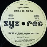 画像: Linda Jo Rizzo ‎/ You're My First, You're My Last 【中古レコード】1406一枚