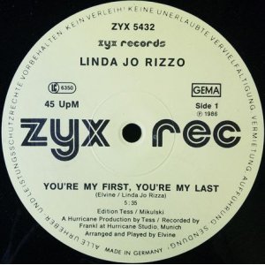 画像: Linda Jo Rizzo ‎/ You're My First, You're My Last 【中古レコード】1406一枚