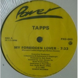 画像: TAPPS / MY FORBIDDEN LOVER (PXD-003)【中古レコード】1440一枚 完売中