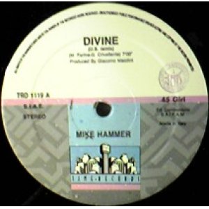 画像: Mike Hammer / Divine (U.S. Remix) 穴 (TRD 1119)【中古レコード】1027C