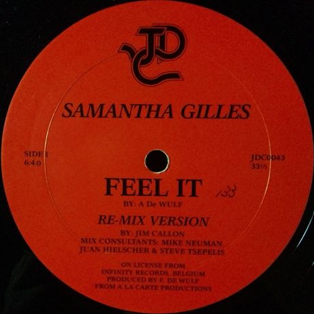 画像1: Samantha Gilles / Feel It 【中古レコード】1609 一枚
