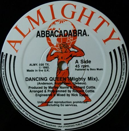 画像1: Abbacadabra / Dancing Queen (Remix) 【中古レコード】1627一枚 
