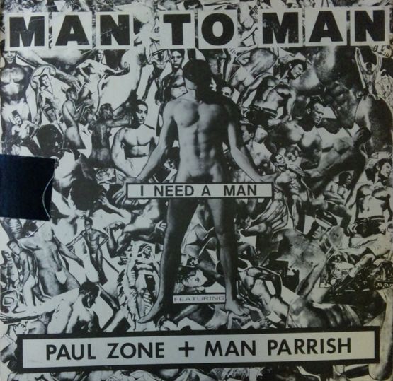 画像1: Man To Man Featuring Paul Zone + Man Parrish / I Need A Man 【中古レコード】1673一枚 
