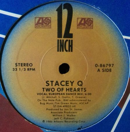 画像1: Stacey Q / Two Of Hearts (0-86797) US 【中古レコード】1708一枚 