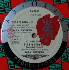 画像1: Max Coveri / Bye Bye Baby (RA 87.08)【中古レコード】1980 ★ ITALY ノーマルバージョン