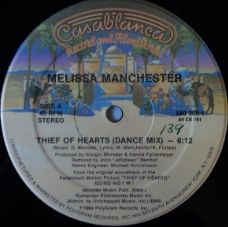 画像1: Melissa Manchester / Thief Of Hearts  【中古レコード】2115