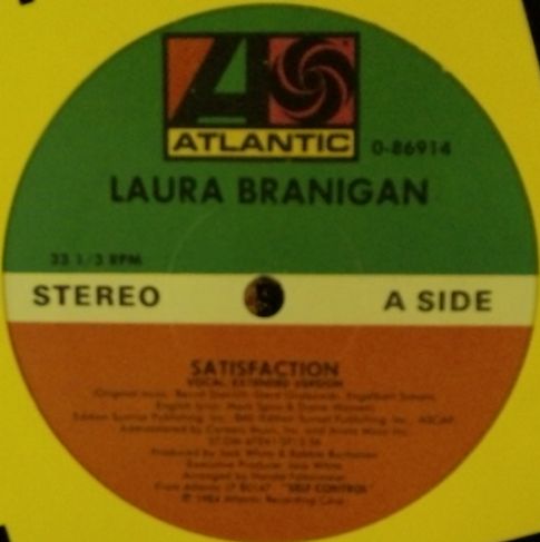 画像1: Laura Branigan ‎/ Satisfaction / Ti Amo 【中古レコード】2451
