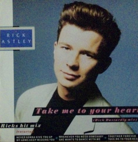 画像1: Rick Astley ‎/ Take Me To Your Heart (The Dick Dastardly Mix) UK (PT 42582)【中古レコード】2467