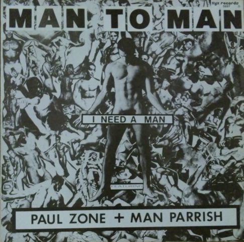 画像1: Man To Man Featuring Paul Zone + Man Parrish ‎/ I Need A Man 【中古レコード】2470