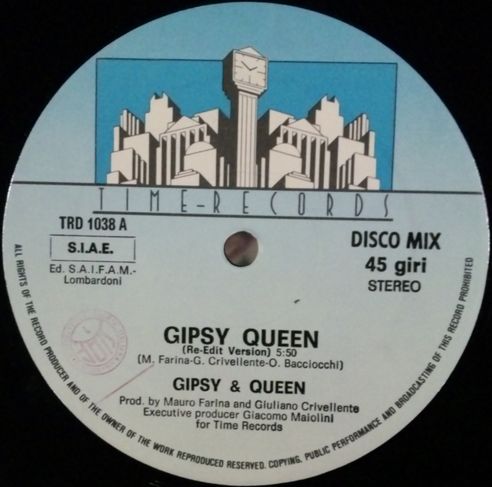 画像1: Gipsy & Queen / Gipsy Queen (Re-Edit Version) 【中古レコード】2565