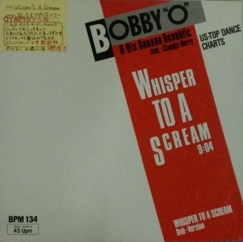 画像1: Bobby "O" & His Banana Republic Feat. Claudja Barry / Whisper To A Scream 【中古レコード】2572