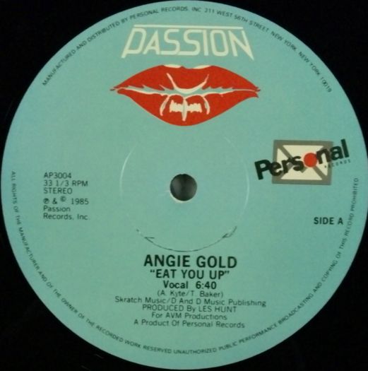 画像1: Angie Gold ‎/ Eat You Up (AP 3004)【中古レコード】2582