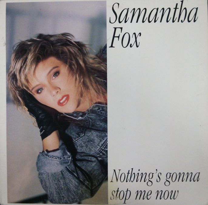 画像1: Samantha Fox ‎/ Nothing's Gonna Stop Me Now 【中古レコード】2680