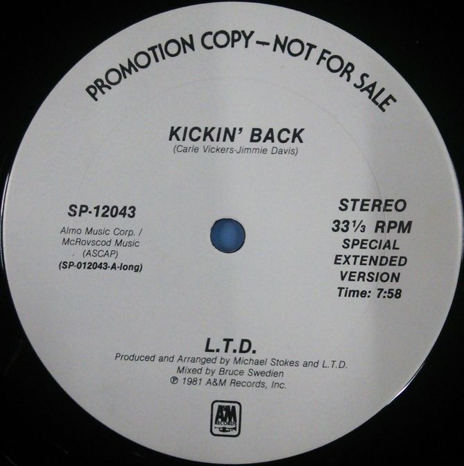 画像1: L.T.D. ‎/ Kickin' Back  【中古レコード】 2853