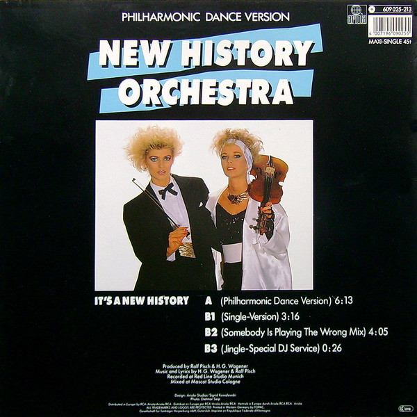 画像2: New History Orchestra /  It's A New History  (609 025-213)【中古レコード】2929B