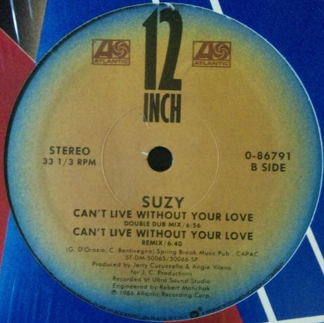 画像1: Suzy / Can't Live Without Your Love 【中古レコード】1474一枚 