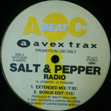 画像1: %% SALT & PEPPER / RADIO (AVJT-2239) 【中古レコード】反り/行方不明